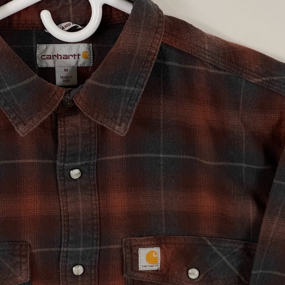 Carhartt Pearl-Snap Button Up - Picture 2 of 2